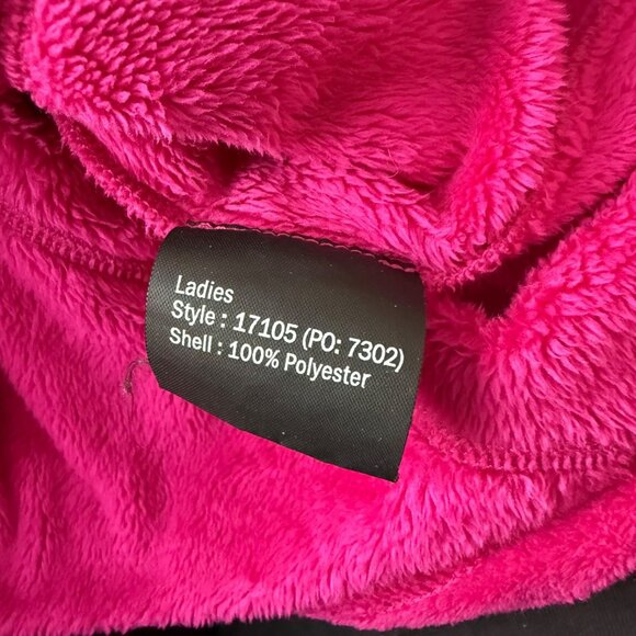 Obermeyer Brandi Hot Pink Plush Funnel Neck Fleece Gorpcore Outdoors Winter Sz M - Picture 6 of 7